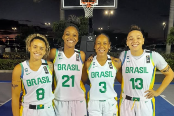 Seleção Brasileira Feminina de Basquete conquista bronze na AmeriCup 3×3 com cesta decisiva